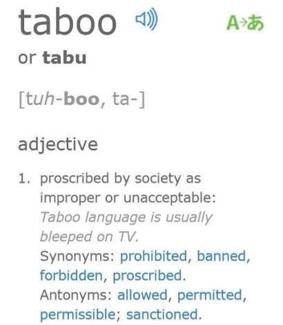 taboo